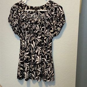 🌿 Style & Co. Pleated Top With Short Puff Sleeves 🌿